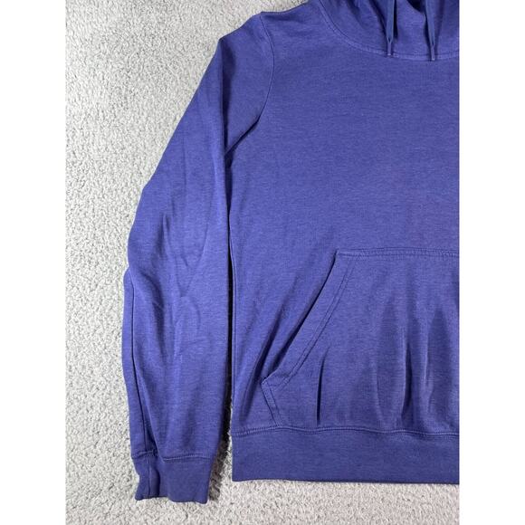 Nike Sweater Womens Small Purple Hoodie Funnel Neck Long Sleeve Athletic Running - Picture 3 of 10